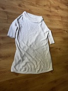 Tanio! Biały sweterek By O La La – golf, uniwersalny, bdb stan