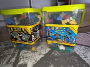 Klocki konstrukcyjne w wiaderkach -  zestawy 4+ i 5+  NA ZAJĄCA