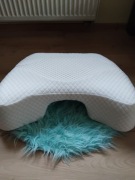 Poduszka do spania.na boku Saheyer z otworem na rękę z pianki memory