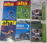 AHA neu 3A,3B,1A/ Das Deutsch 1/ Action Deutsch 2 język  niemiecki 