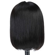 Peruka treska włosy doczepiane - czarne - Flip in