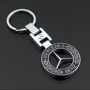 Metalowy brelok do kluczy z logo Emblemat Mercedes Benz