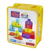 MEGA BLOKS KLOCKI LICZYMY 1 2 3 DLH85 20 EL.