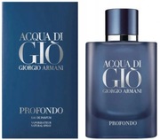 GIORGIO ARMANI ACQUA DI GIO PROFONDO Woda Perfumowana 75 ml oryginał