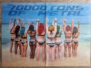 Plakat 70000 Tons of Metal z 2016 r. - Format A2 - NOWY!