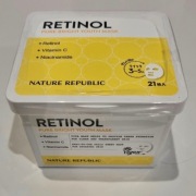 Retinol Pure Bright maska Az 21szt  Unikat prosto z Japonii  PROMOCJA 