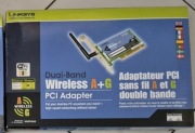 Karta sieciowa PCI Linksys WMP55AG Dual-Band A+G 54Mbps