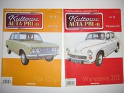 Kultowe auta PRL-u - 2 gazetki Fiat 125p, Warszawa 203