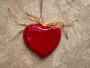 Gipsowe SERCE / SERDUSZKO - do powieszenia 