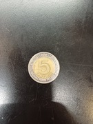 Moneta 5zl 2018 rok Polska