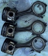 Tłoki kompletne Audi 3.0 TDI ASB 3x