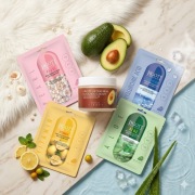Zestaw JIGOTT Koreański Krem Awokado 150ml + 4x Maseczka SMART