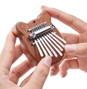 Mini Kalimba 8-klawiszy kciuk pianino przenośne dla dzieci prezent