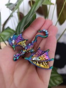 Nowa broszka przypinka smok unikalny 