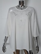 Overchic Elite WAWA zdobiona bluzka plus size xxxl 48 50 