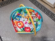 Mata edukacyjna MoMi Multi 2w1 Zwierzęta