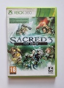 Sacred 3 first edition xbox 360
