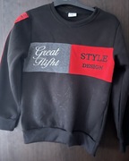 Bluza chłopięca F26 ocieplana 146/152 czarna