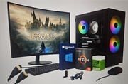 Komputer gamingowy + monitor 24 cale