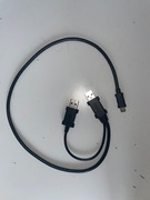 Kabel USB podwójnie zasilający USB-B 60 cm