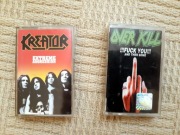 kaseta Kreator Extreme Aggression Over Kill Fuck You And Then Some 