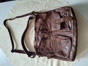 Torba skórzana shopperka