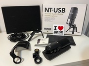 Mikrofon Rode NT-USB pojemnościowy studyjny wokalny 