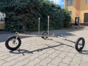 Trajka motoparalotniowa pod dowolny napęd , stal nierdzewna , stan idealny