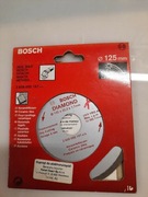 Tarcza diamentowa  Bosch 125mm pełna do glazury
