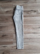 Szare damskie spodnie jeansowe dżinsy rozmiar S 36 Reserved Denim