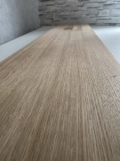 Stopień Trep drewniany rustykalny surowy dębowy lity 1000x300x25