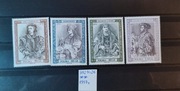 3523-3526** 3523-26** Poczet królów i książąt polskich 1997 r