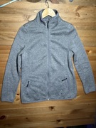 Bluza Crivit damska szara zapinana polarowa outdoor sportowa