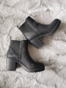 Czarne botki Deichmann Graceland