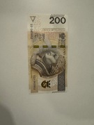Banknot 200 zł 2021 r. seria EE – stan idealny / kolekcjonerski