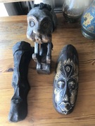 Figurki afrykańskie plemienne rzeźby