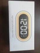 Zegarek budzik zhannd odcień białego 15,2cm 