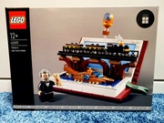LEGO 40690 - Hołd dla książek Julesa Verne’a - Unikat - NOWE