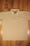 Polo Maldini r. XL męskie kr rękaw bawełniane beżowe