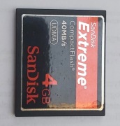 Karta CF 4GB - SanDisk - Extreme 40MB/s