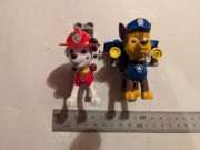 Psi patrol dwa pieski z plecakami