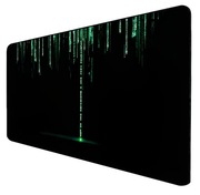 podkładka gamingowa pod mysz duża 90x40 antypoślizgowa Matrix obszyta