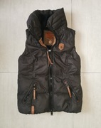 NAKETANO S WOSKOWANA CIEPŁA SOLIDNA KAMIZELKA 