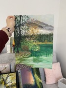 Obraz akrylowy góry