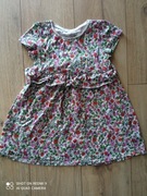 Next sukienka lato kwiaty 110 4-5