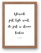 Plakat cyfrowy z cytatem św. Augustyna