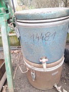 Stary termos aluminiowy polowy wojskowy PRL Vintage Retro