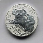 Koala 2oz. 2018 Ag 999,99 Australia mennicza w kapslu intrsept