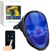 Inteligentna maska na twarz LED twarzy imprezę