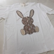 Koszulka królik opalizujące cyrkonie roz. Uni